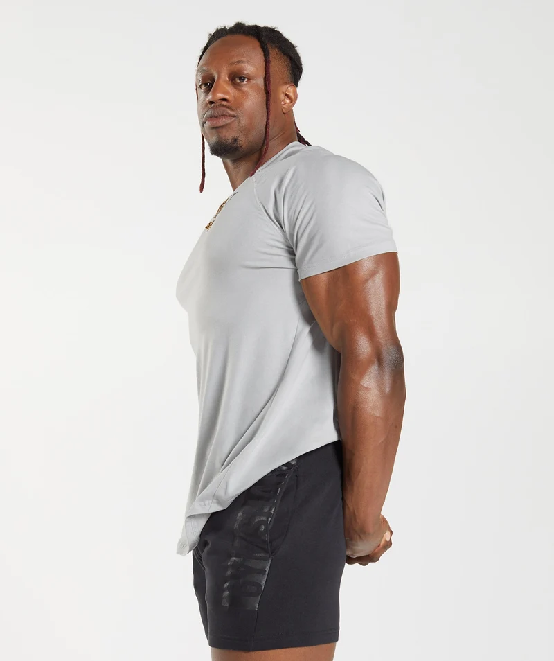 Gymshark Bold T-Shirt - Light Grey