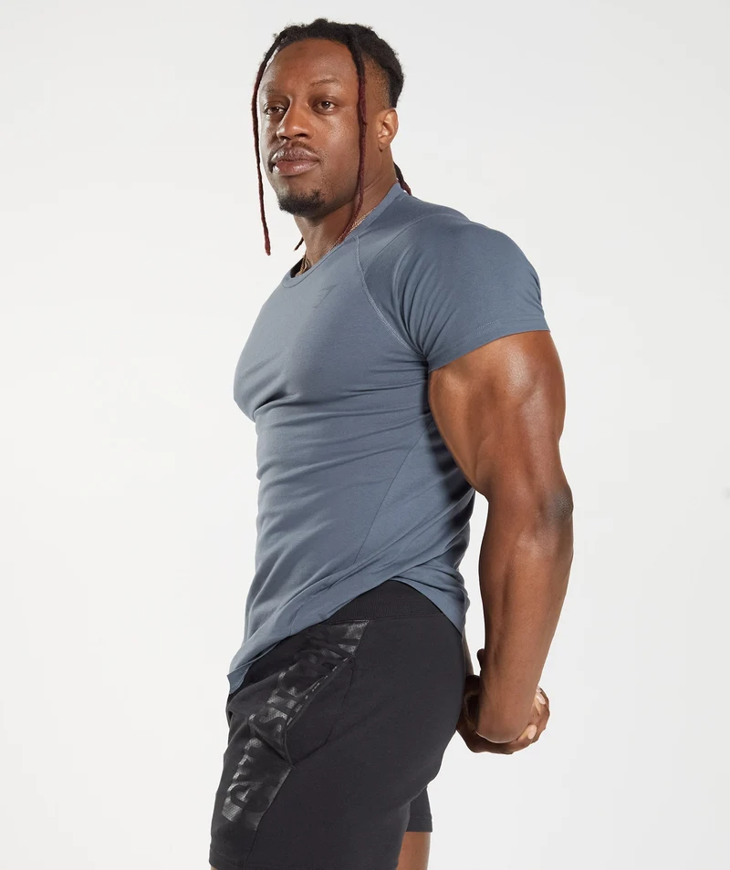 Gymshark Bold T-Shirt - Evening Blue