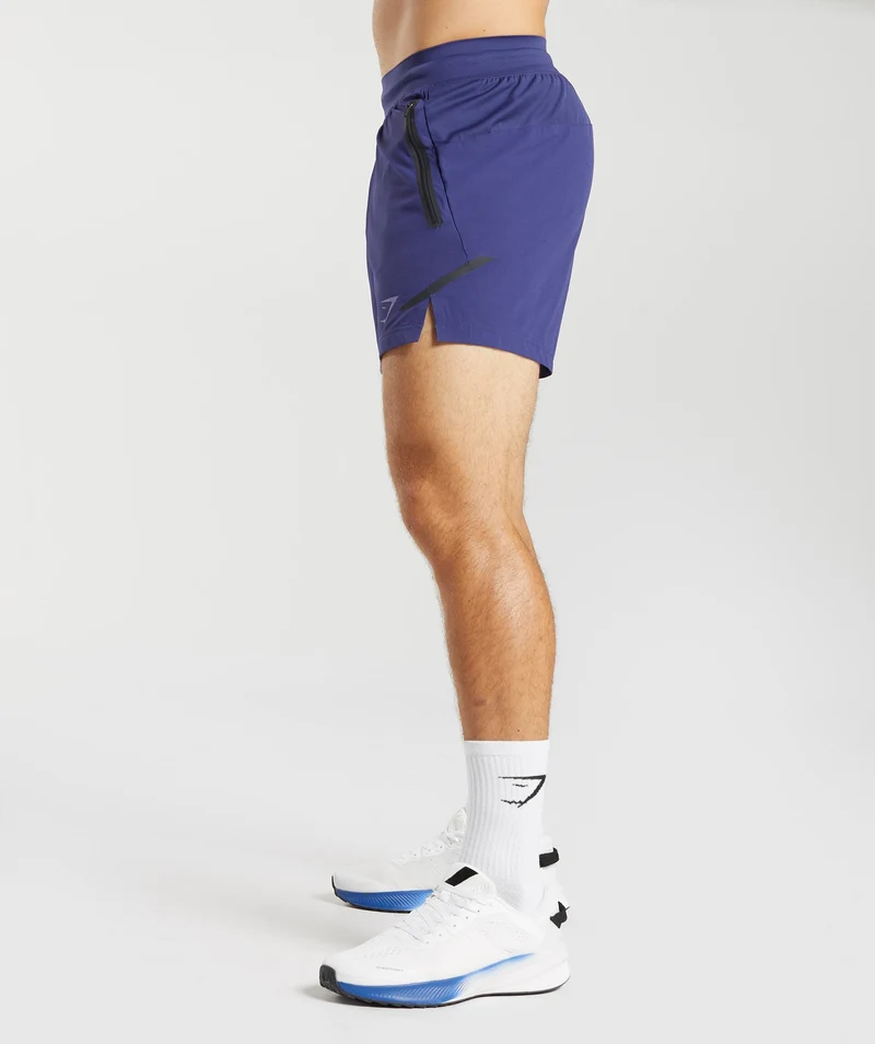 Gymshark Apex 5" Perform Short - Purple
