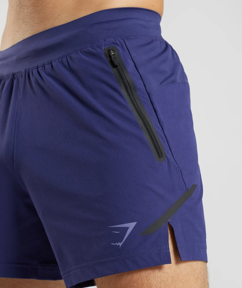 Gymshark Apex 5" Perform Short - Purple