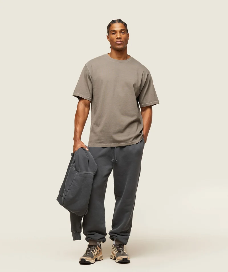Gymshark Lifestyle Relaxed T-Shirt - Linen Brown