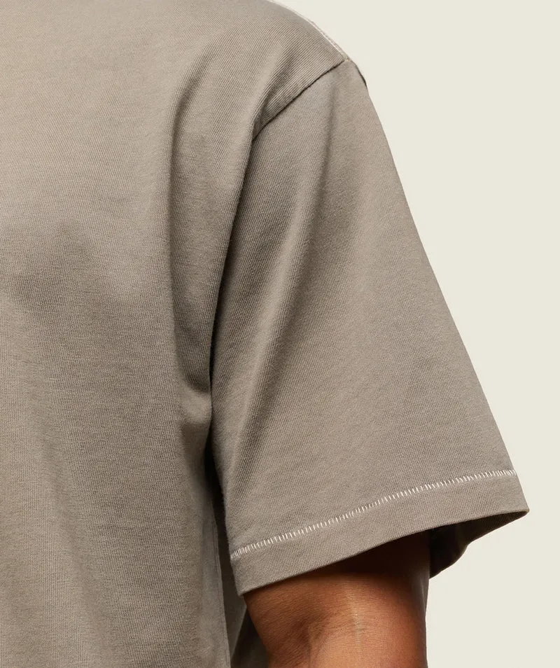 Gymshark Lifestyle Relaxed T-Shirt - Linen Brown