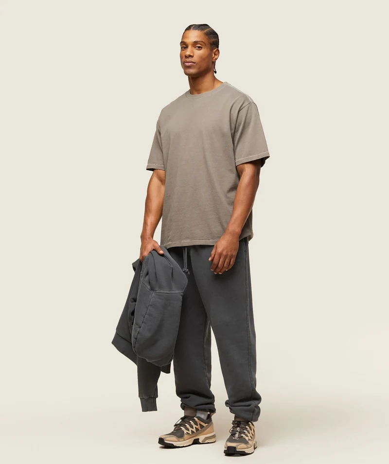 Gymshark Lifestyle Relaxed T-Shirt - Linen Brown