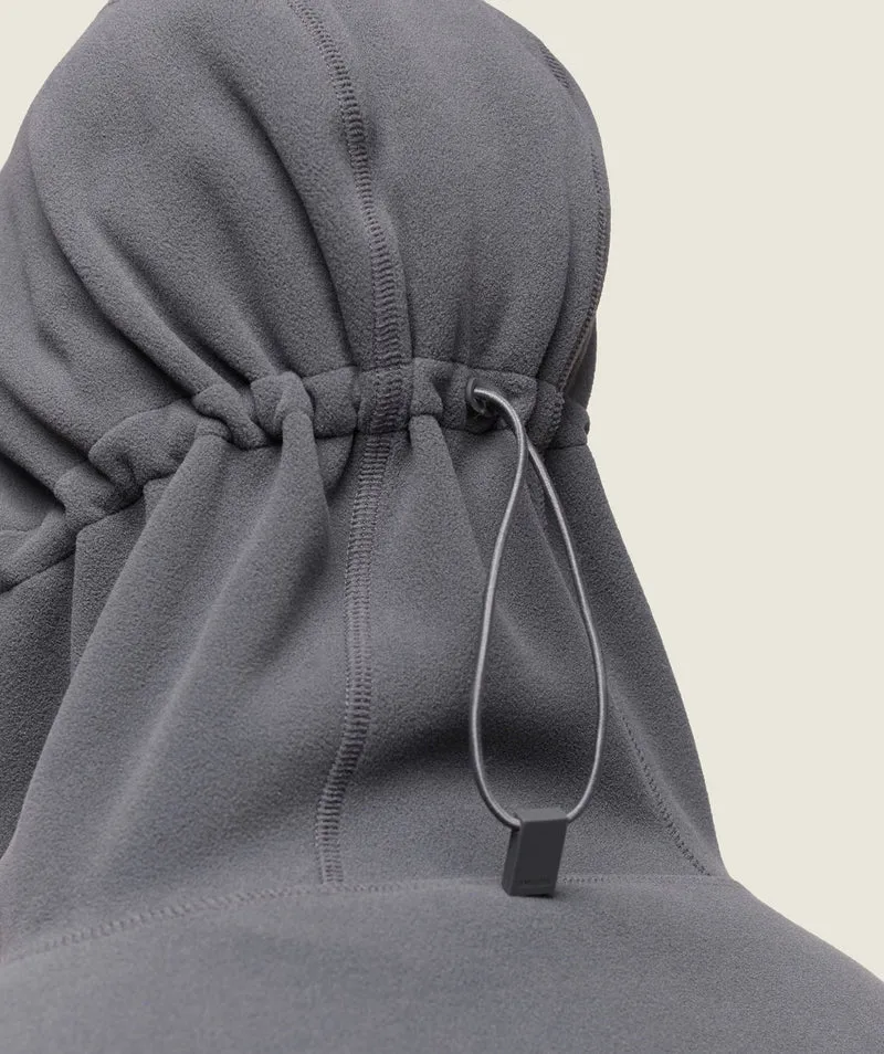 Gymshark Abstract Hooded Technical Fleece - Onyx Grey