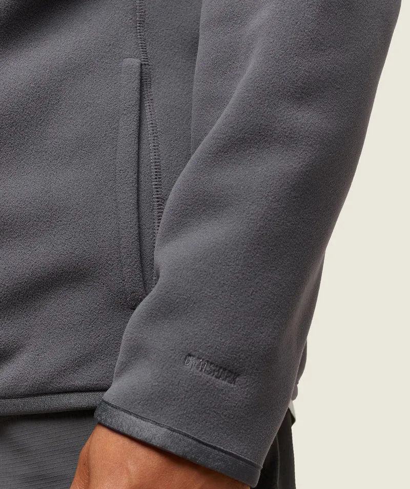 Gymshark Abstract Hooded Technical Fleece - Onyx Grey
