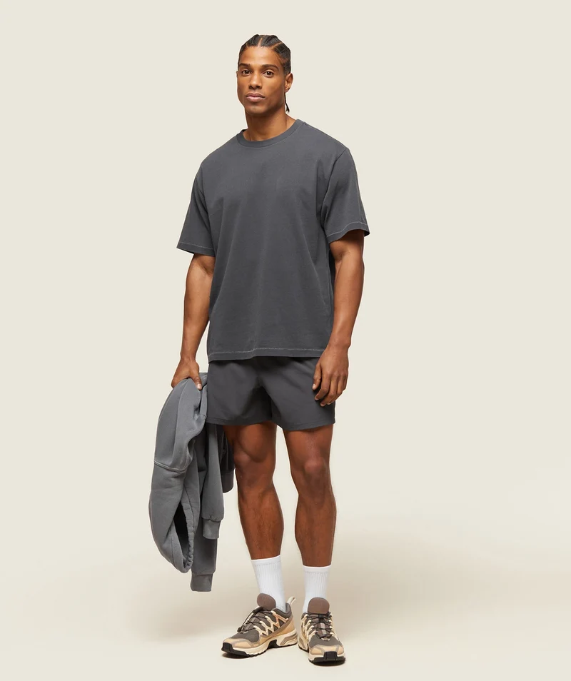 Gymshark Abstract Lightweight Running Shorts - Onyx Grey