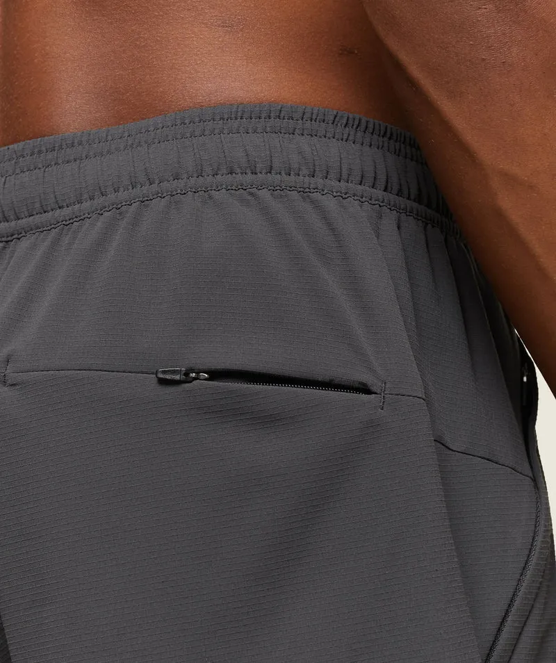 Gymshark Abstract Lightweight Running Shorts - Onyx Grey