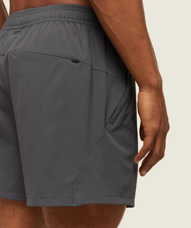 Gymshark Abstract Lightweight Running Shorts - Onyx Grey