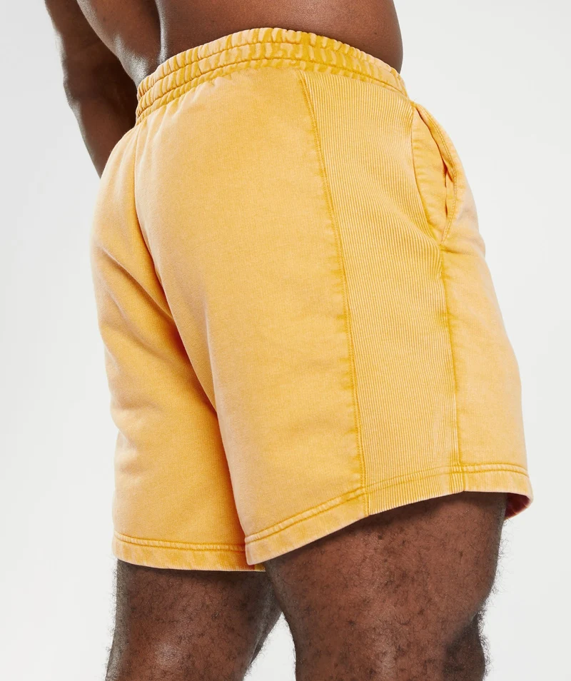 Gymshark Power Washed 5" Shorts - Black