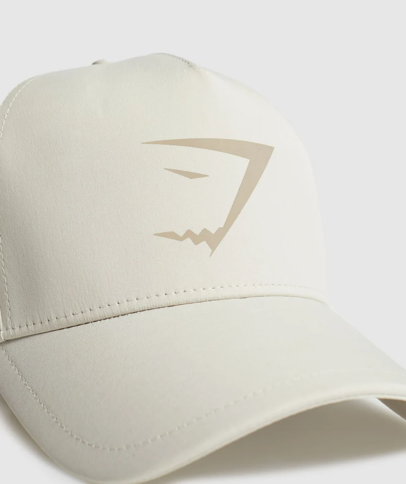 Gymshark Mesh Trucker - Ecru White