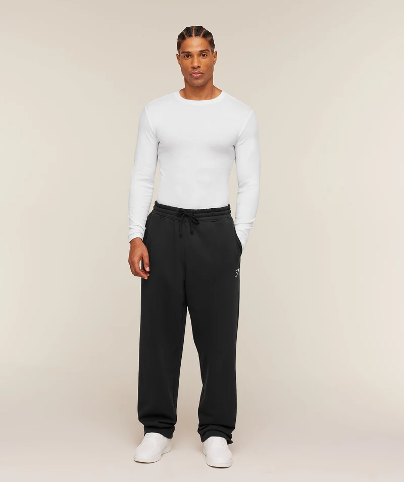 Gymshark Ribbed Long Sleeve T-Shirt - White