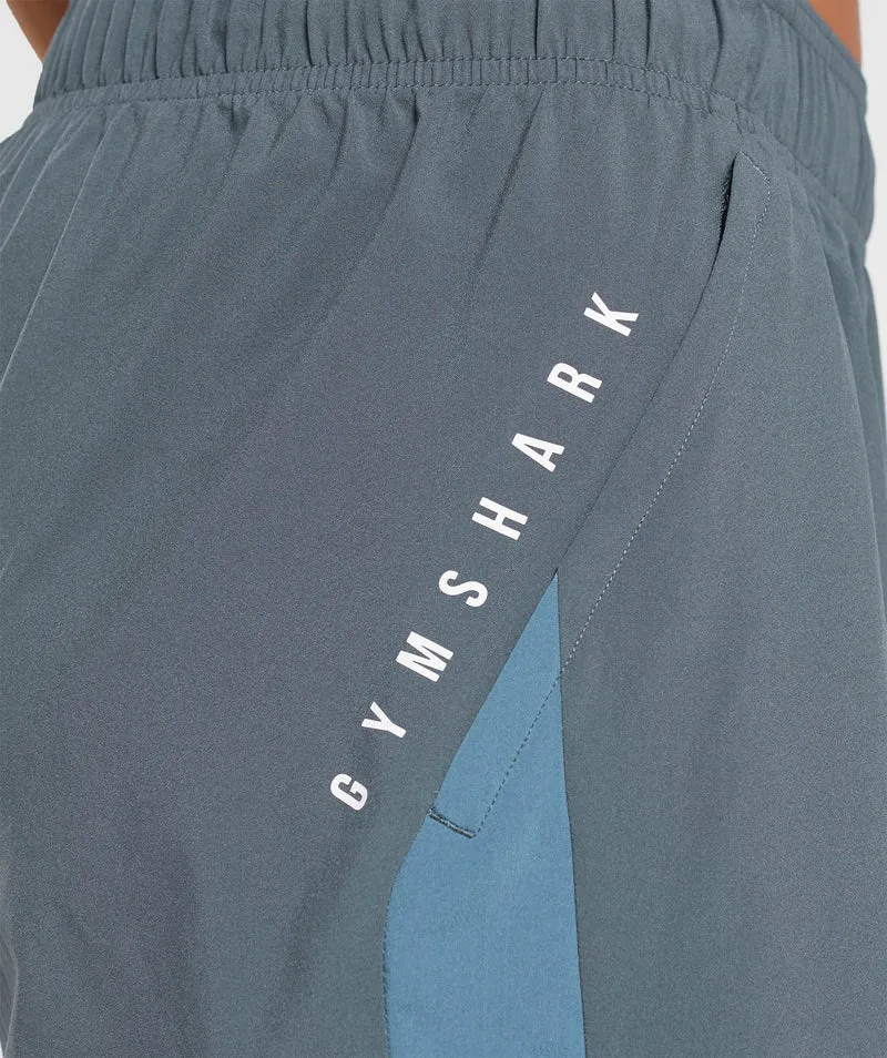 Gymshark Sport 7" Shorts - Titanium Blue/Faded Blue