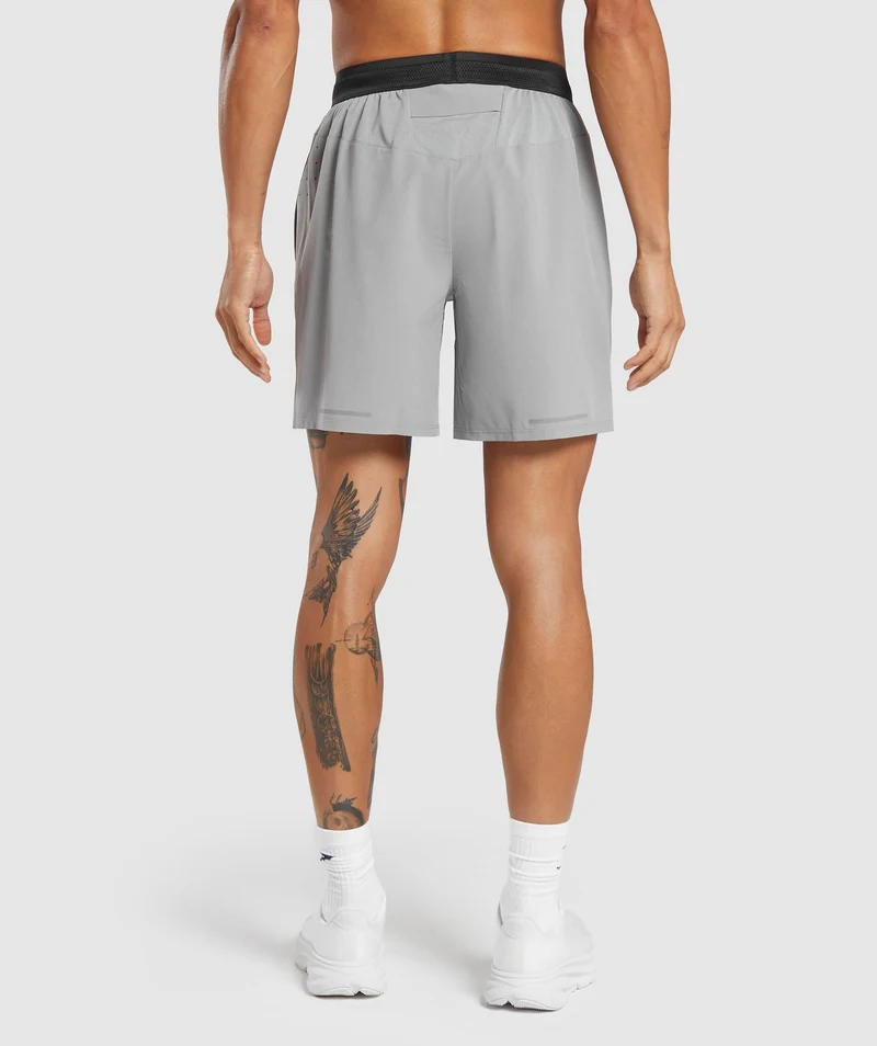Gymshark Speed 7" Short - Smokey Grey