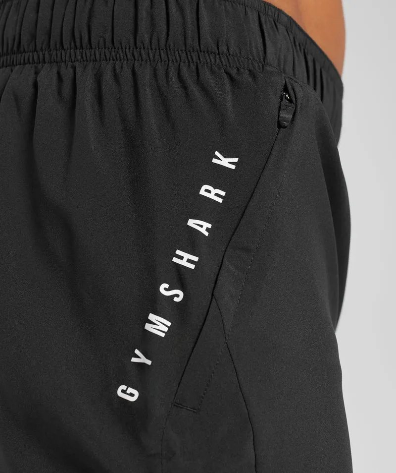 Gymshark Sport 5" 2-in-1 Shorts - Black/Cement Brown