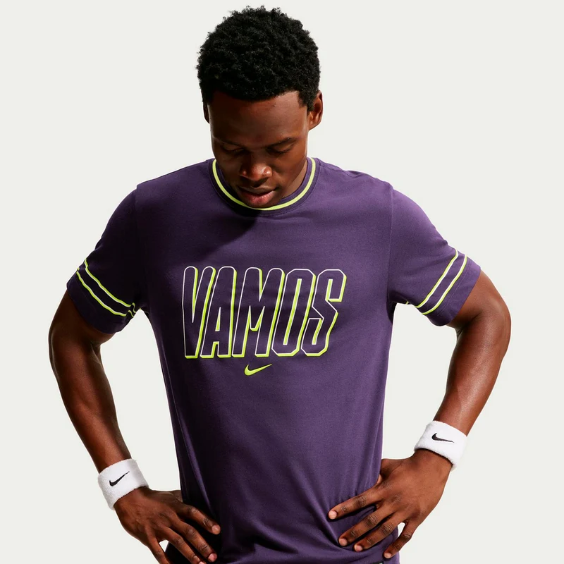 Court Dri-Fit T-Shirt Herren - dunkelviolett