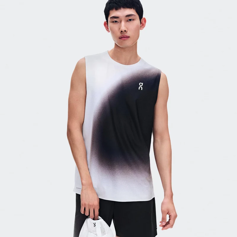Court Swing Tank-Top Herren - weiß, mauve
