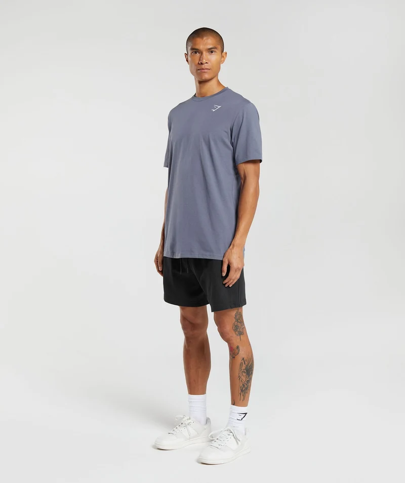 Gymshark Crest T-Shirt - Purple