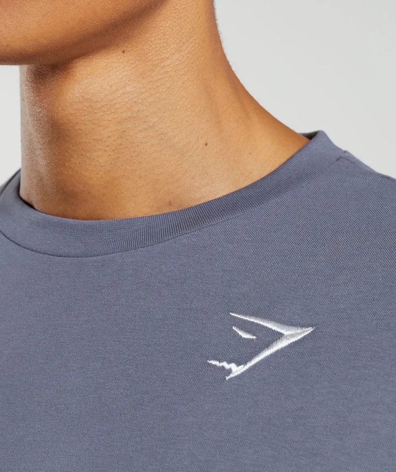 Gymshark Crest T-Shirt - Purple