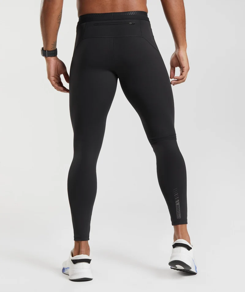 Gymshark Apex Run Tight - Black