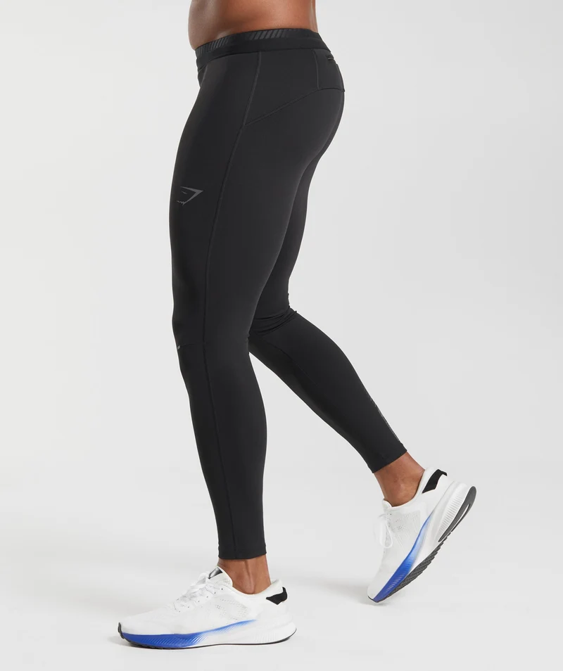Gymshark Apex Run Tight - Black