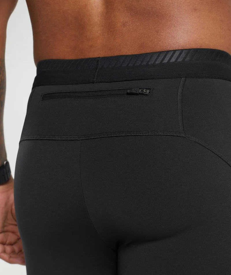 Gymshark Apex Run Tight - Black