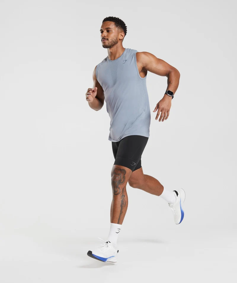 Gymshark Apex Run Half Tight - Black