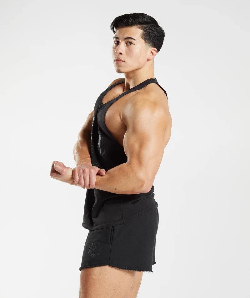Gymshark Legacy Stringer - Black