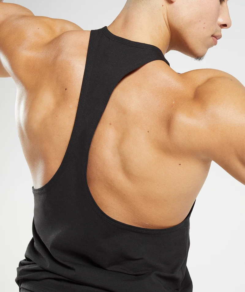 Gymshark Legacy Stringer - Black