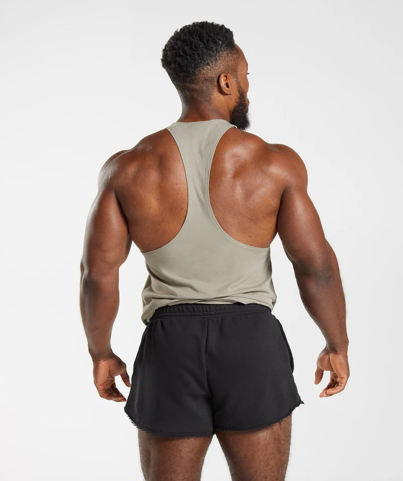 Gymshark Legacy Stringer - Brown