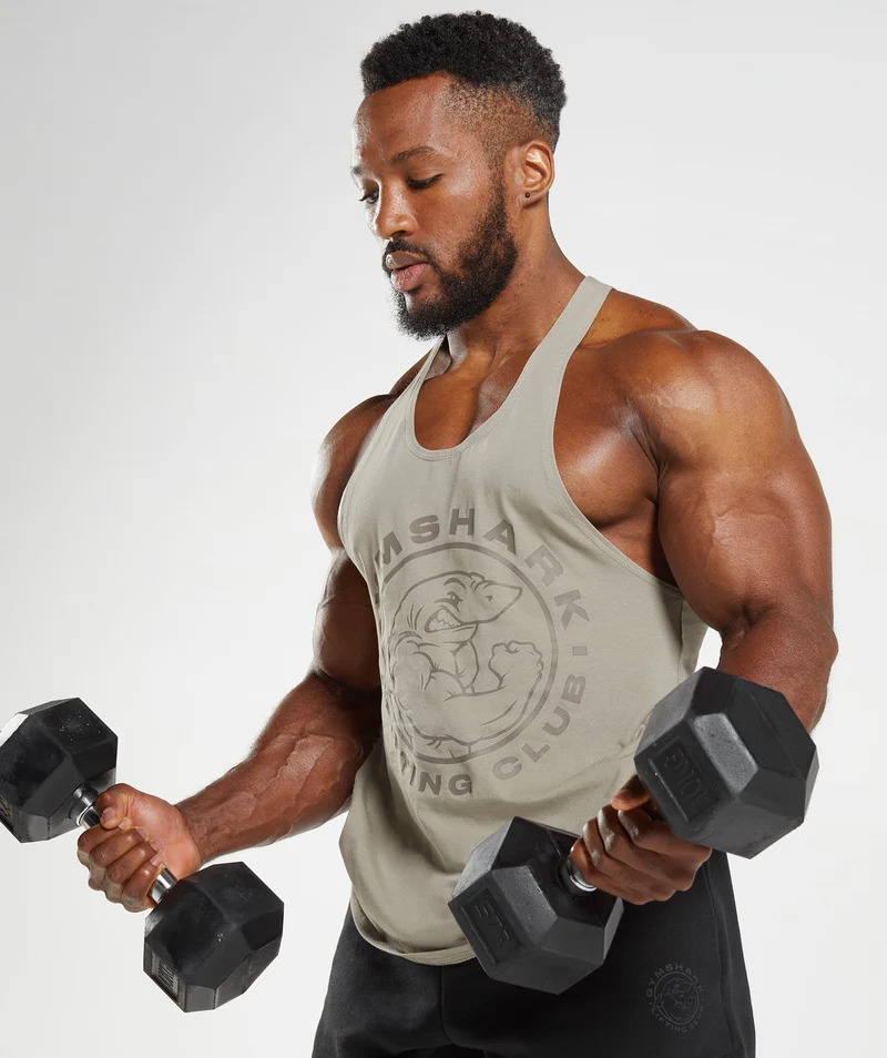 Gymshark Legacy Stringer - Brown