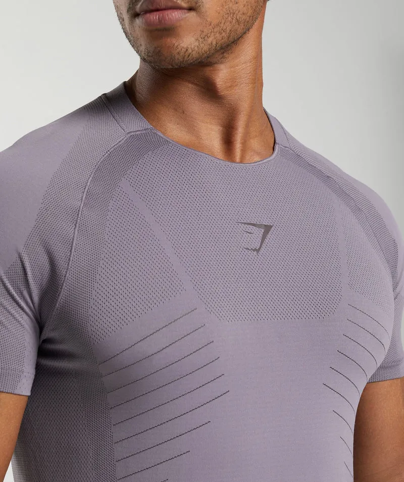 Gymshark Apex Seamless T-Shirt - Fog Purple/Greyed Purple