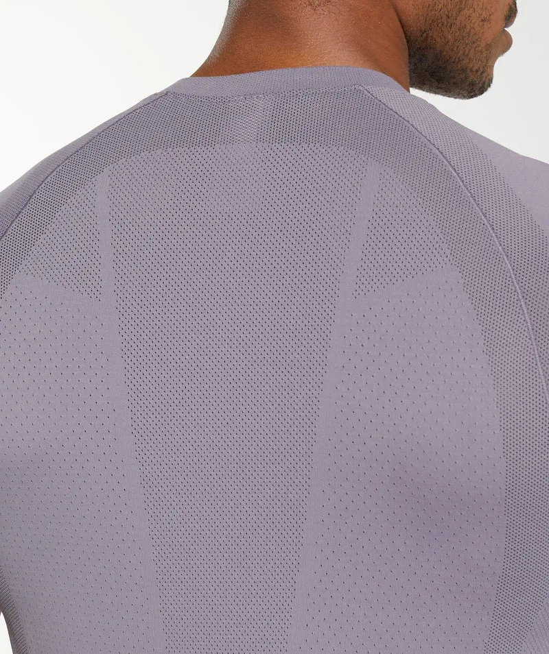 Gymshark Apex Seamless T-Shirt - Fog Purple/Greyed Purple
