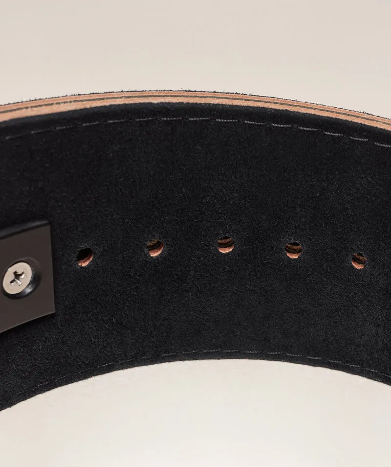 Gymshark Lever Belt - Black/Ecru White