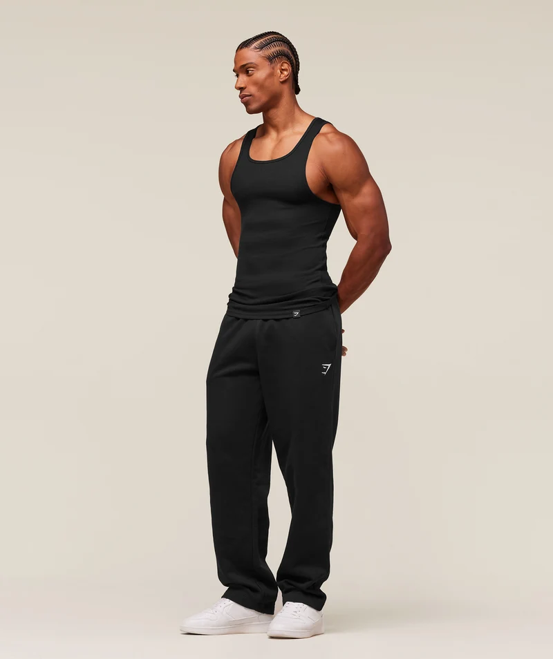 Gymshark Ribbed Tank 3 Pack - Black