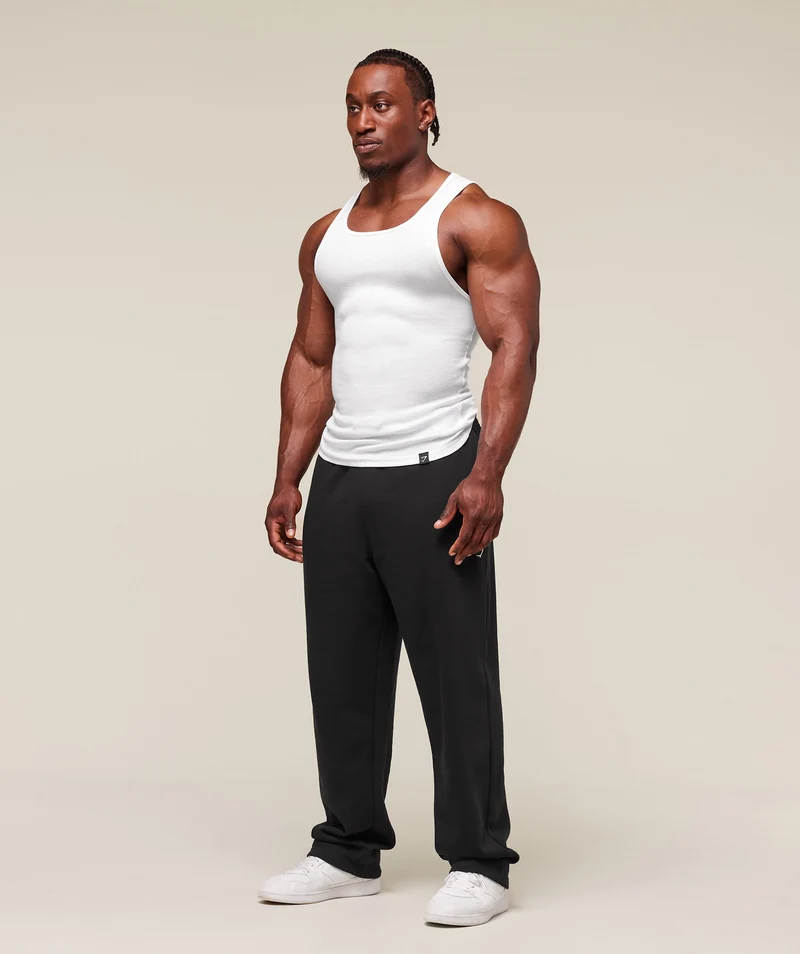 Gymshark Ribbed Tank 3 Pack - White
