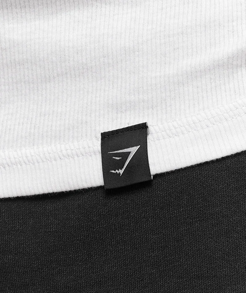 Gymshark Ribbed Tank 3 Pack - White