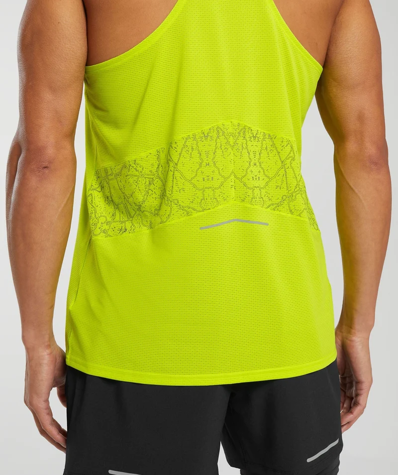 Gymshark Speed Tank - Fluo Speed Green