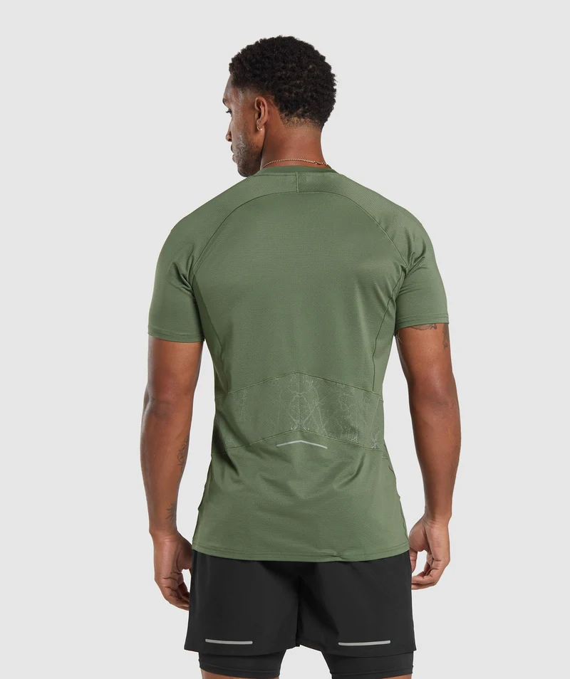 Gymshark Speed T-Shirt - Core Olive
