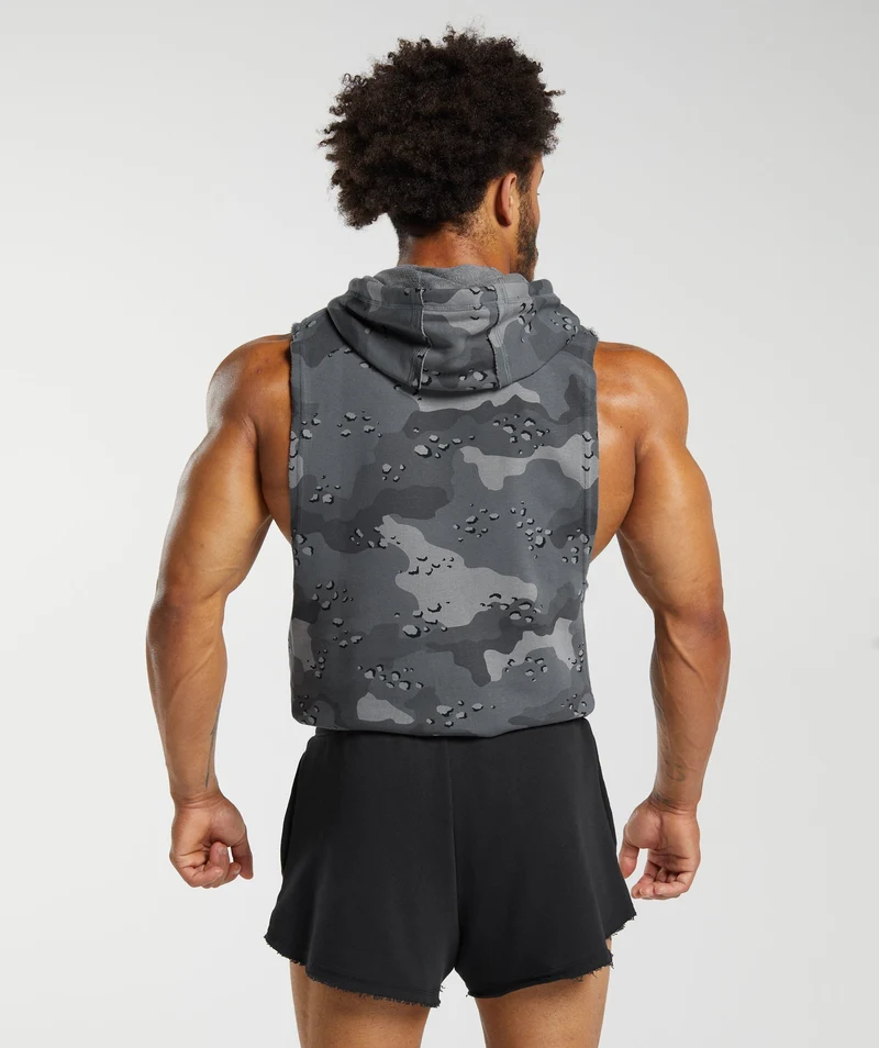 Gymshark Legacy Drop Arm Hoodie - Grey