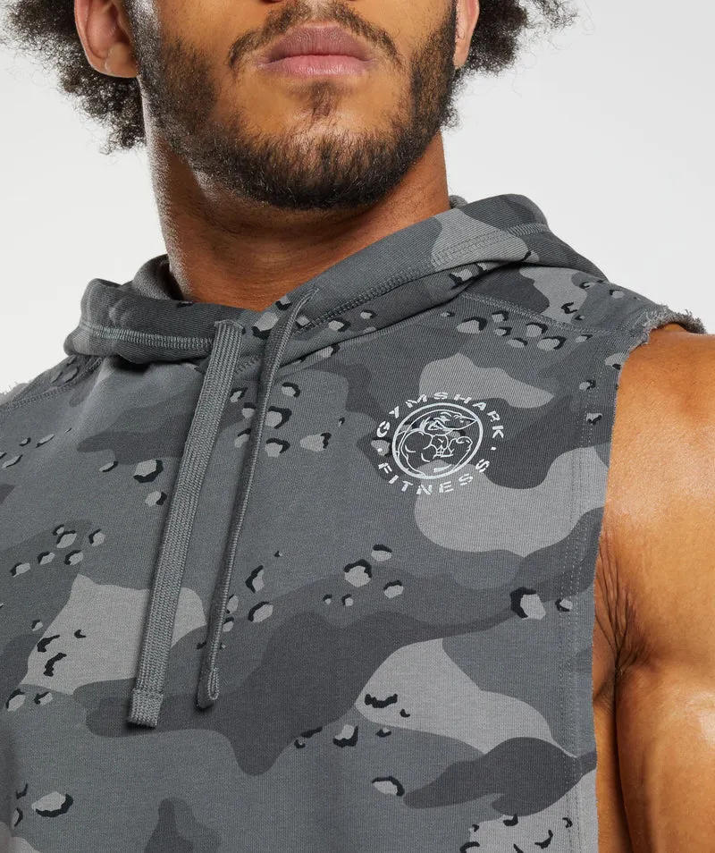 Gymshark Legacy Drop Arm Hoodie - Grey