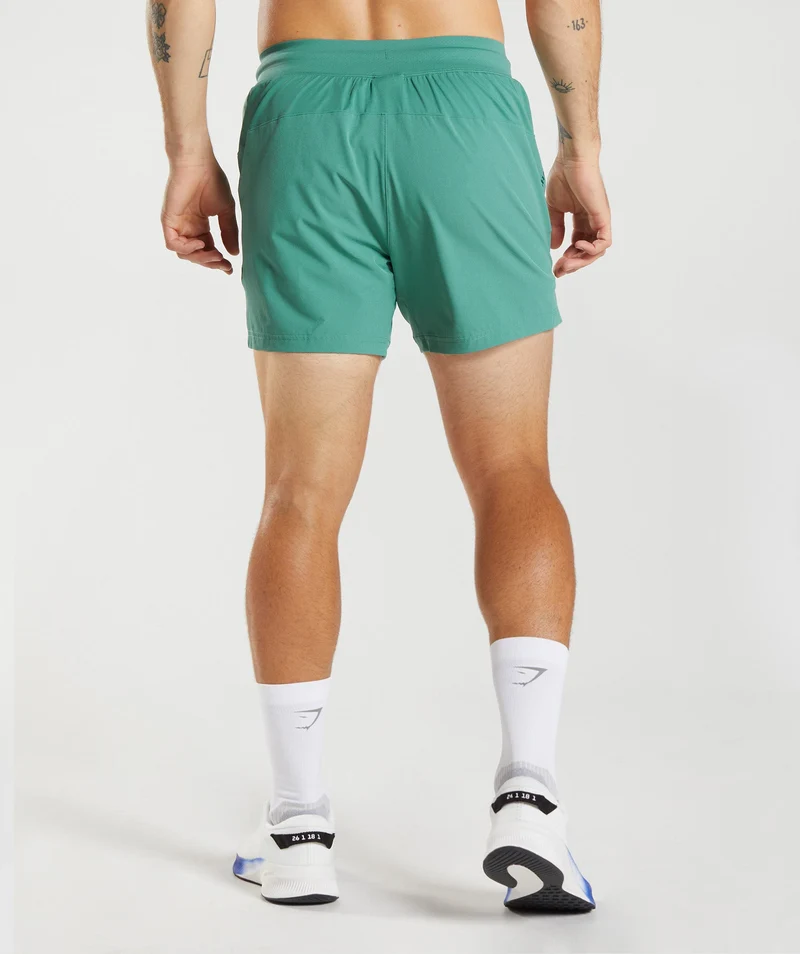 Gymshark Apex 5" Perform Short - Green