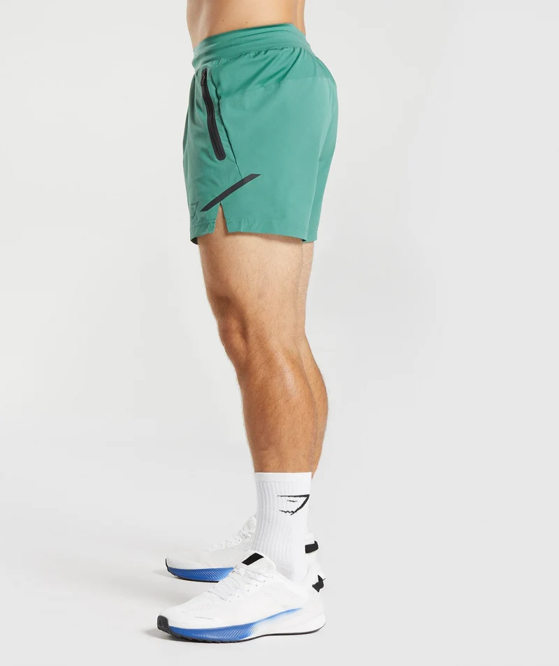 Gymshark Apex 5" Perform Short - Green