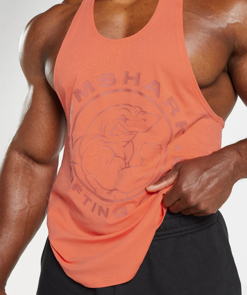 Gymshark Legacy Stringer - Orange