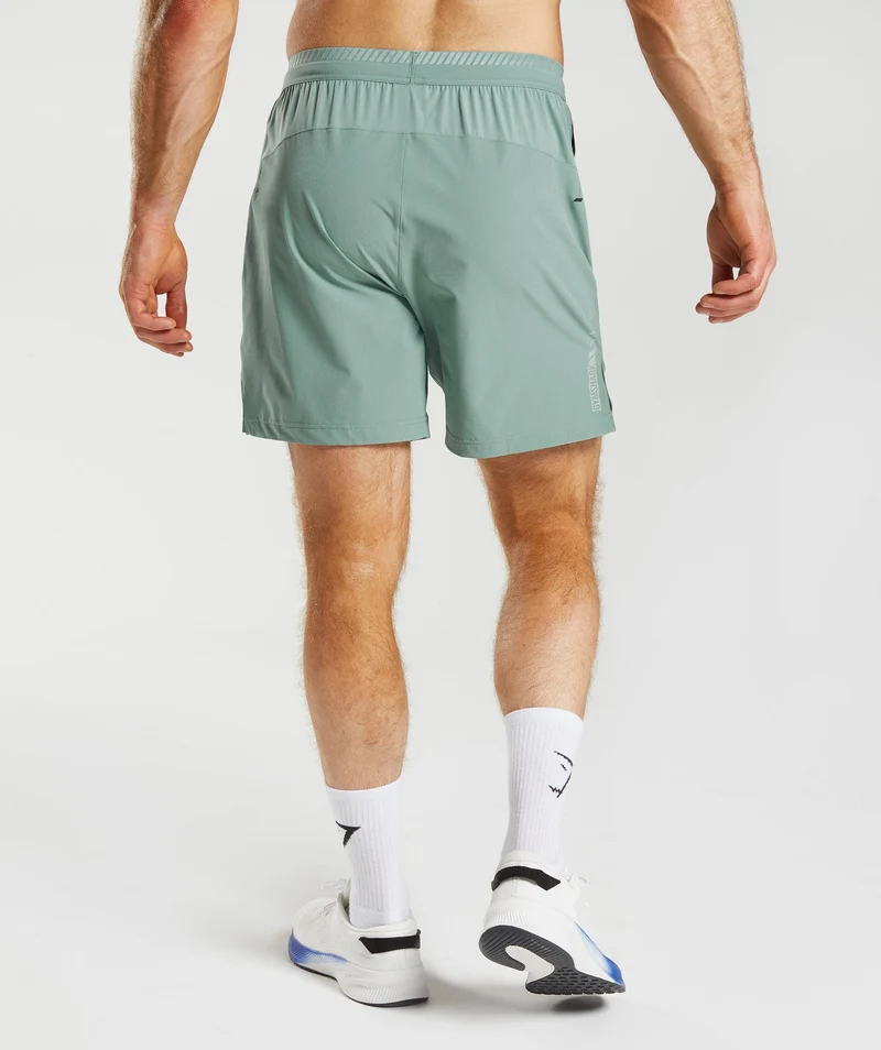Gymshark Apex 7" Hybrid Shorts - Teal