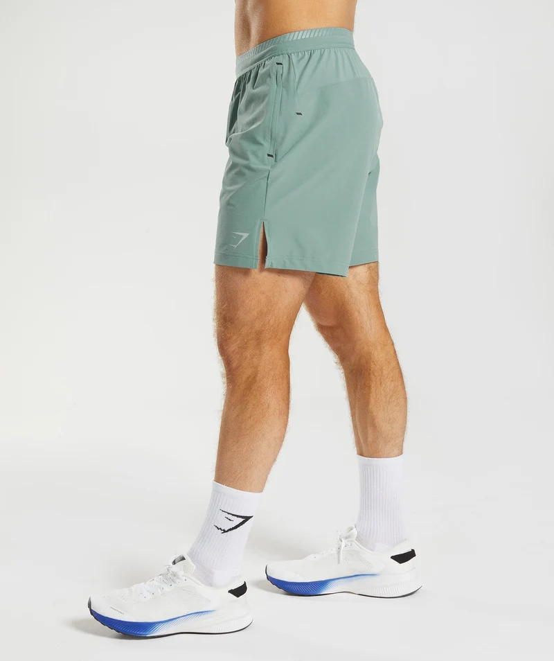 Gymshark Apex 7" Hybrid Shorts - Teal