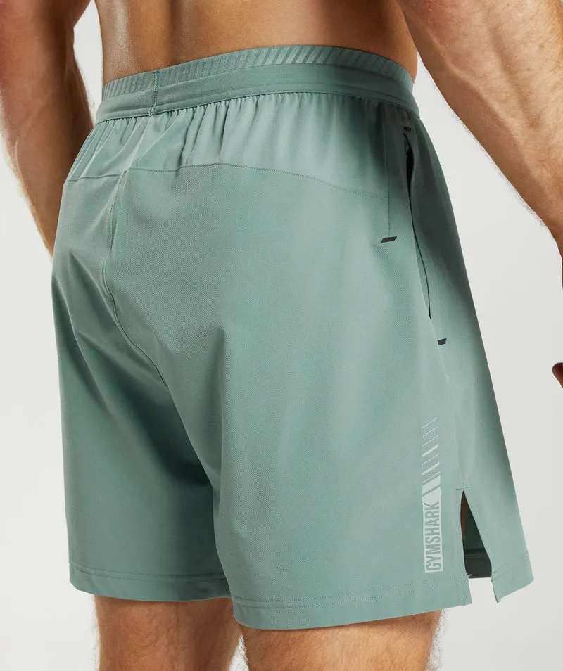 Gymshark Apex 7" Hybrid Shorts - Teal
