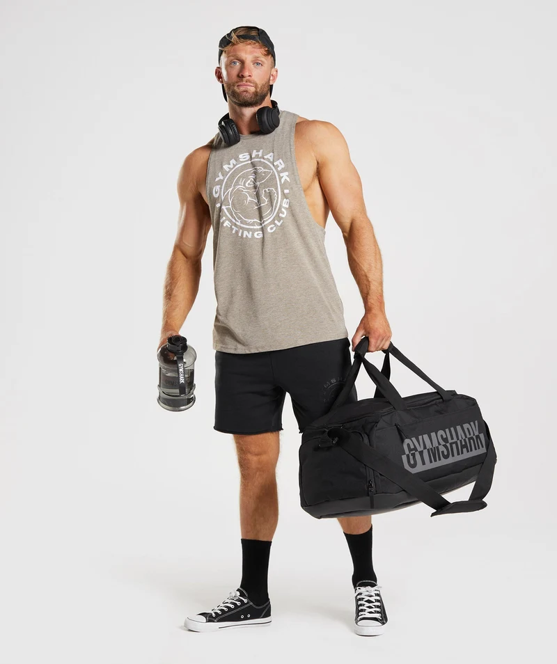 Gymshark Legacy Drop Arm Tank - Brown