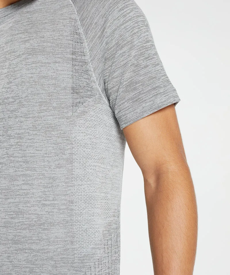 Gymshark Retake Seamless T-Shirt - Grey