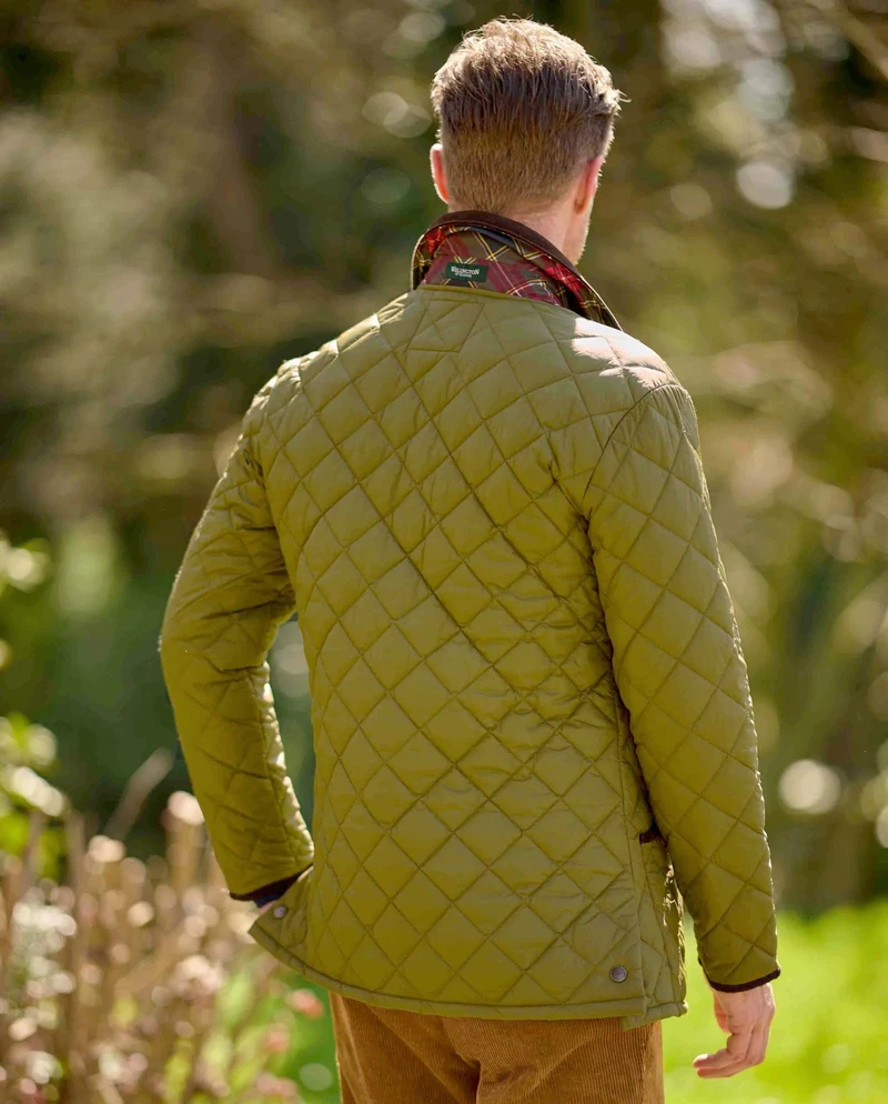 Herren Steppjacke "York" in sage