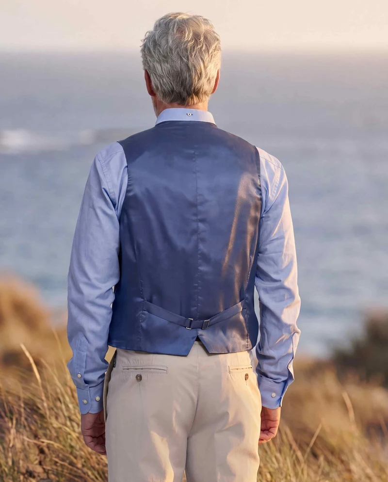 Harris Tweed Weste "Tailor" in Lord's Overcheck